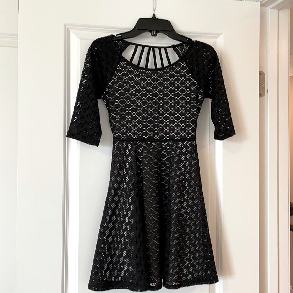 Little girls dress, all black